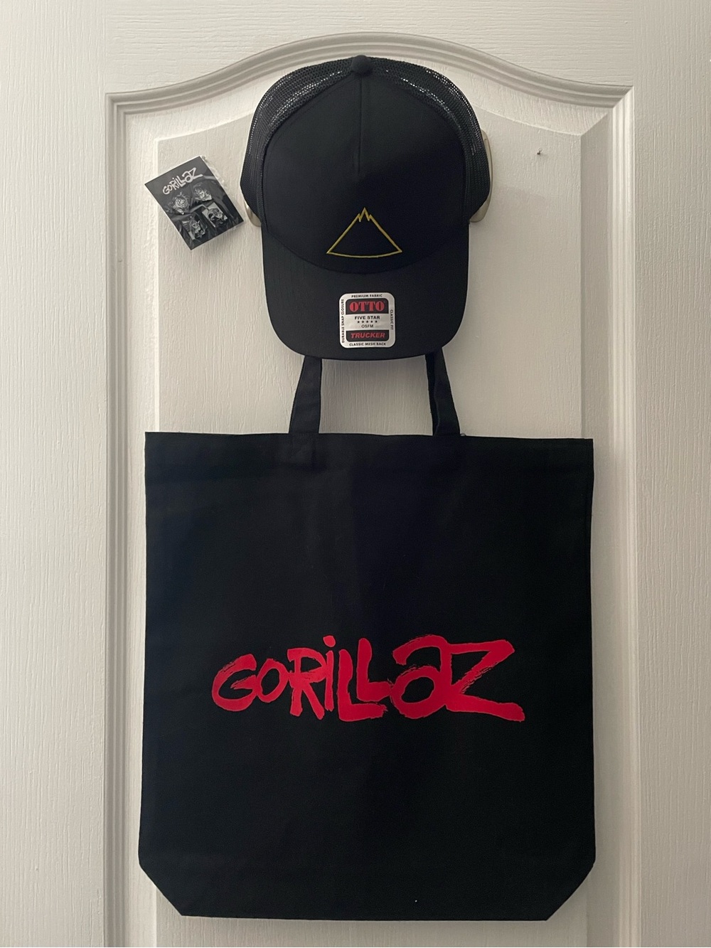 Gorillaz Tote, Hat, Pins